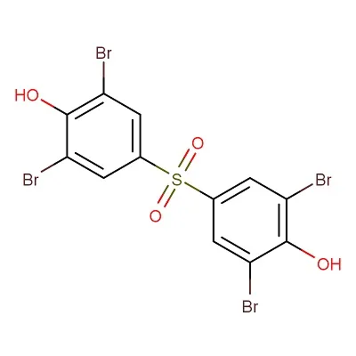 100 ton 39635-79-5 3,3,5,5-tetrabrómbisfenol S C12H6Br4O4S